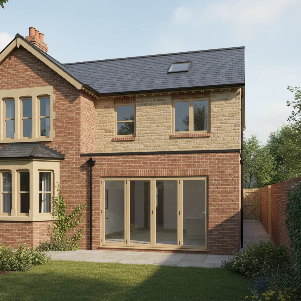 Illustration for what does a double storey extension build involve in newbury? showing double storey extensions advice in Newbury