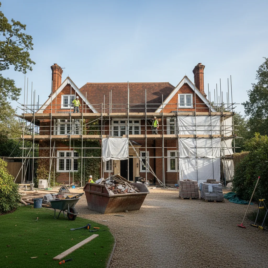 Illustration for what does a renovation build involve in ascot? showing renovations and refurbishments advice in Ascot