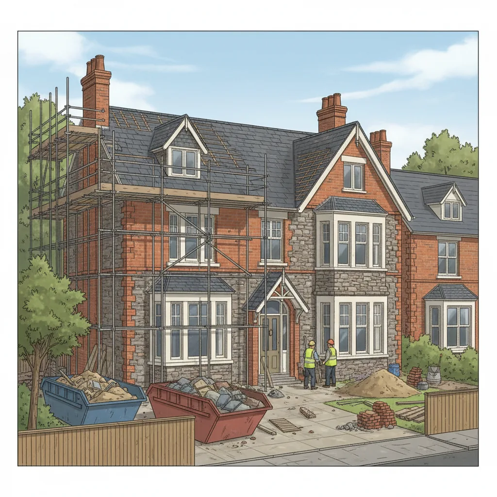 Illustration for what does a renovation build involve in newbury? showing renovations and refurbishments advice in Newbury