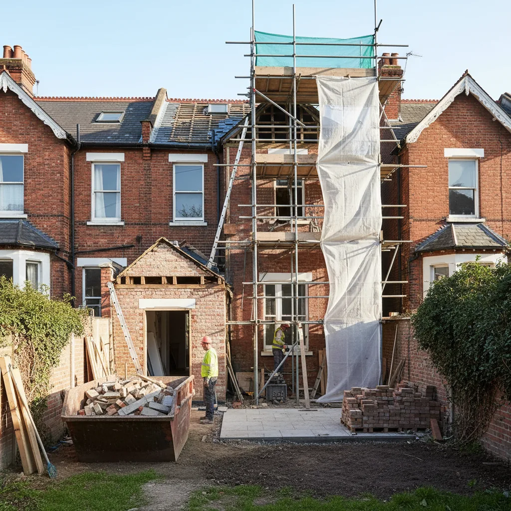 Illustration for how long does a renovation take in reading? showing renovations and refurbishments advice in Reading