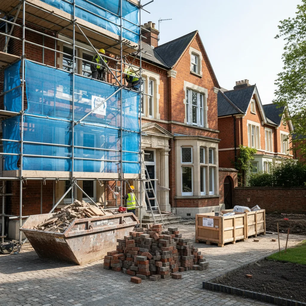 Illustration for how long does a renovation take in windsor? showing renovations and refurbishments advice in Windsor