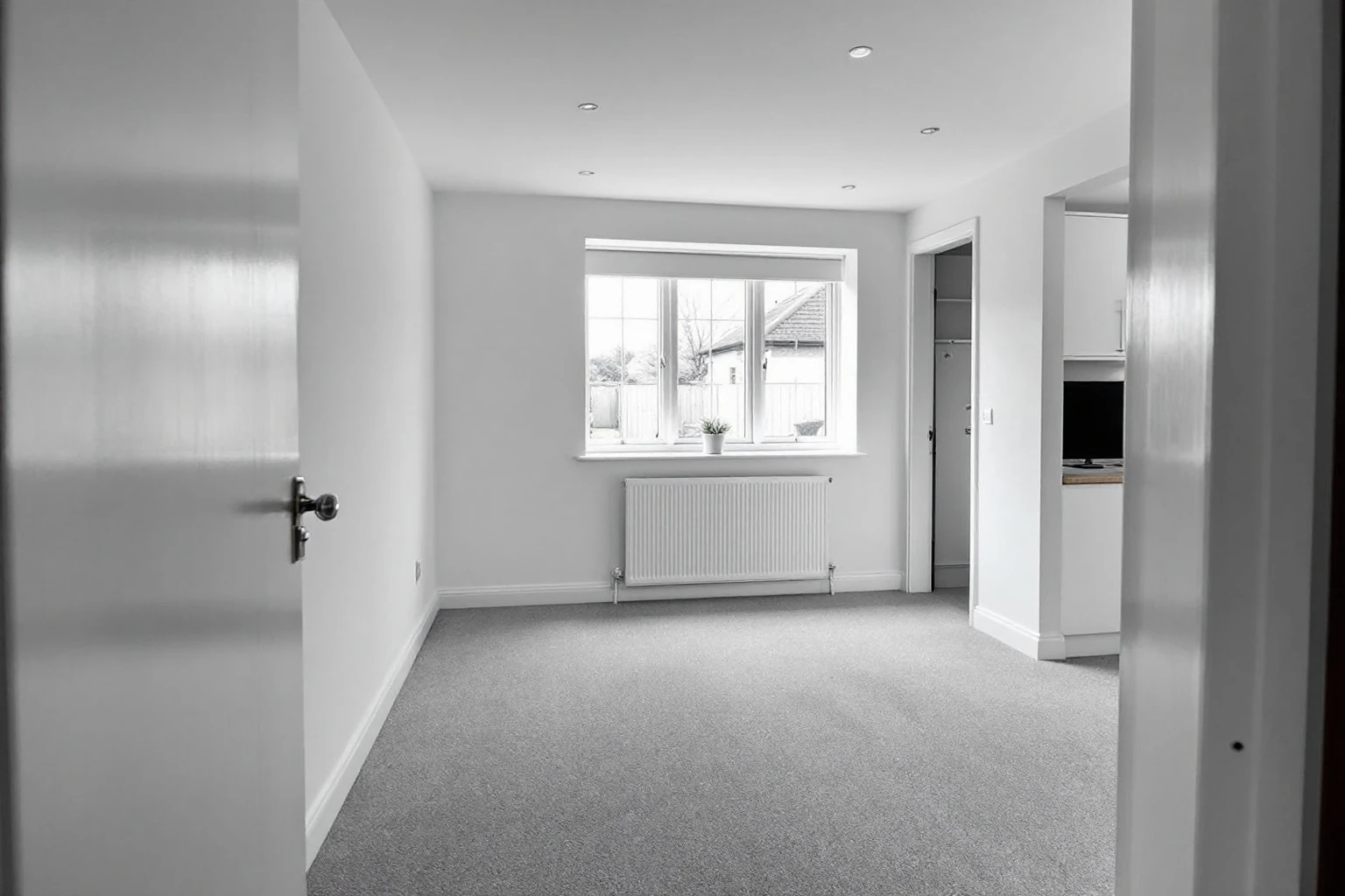 Garage conversion in Wokingham to home office