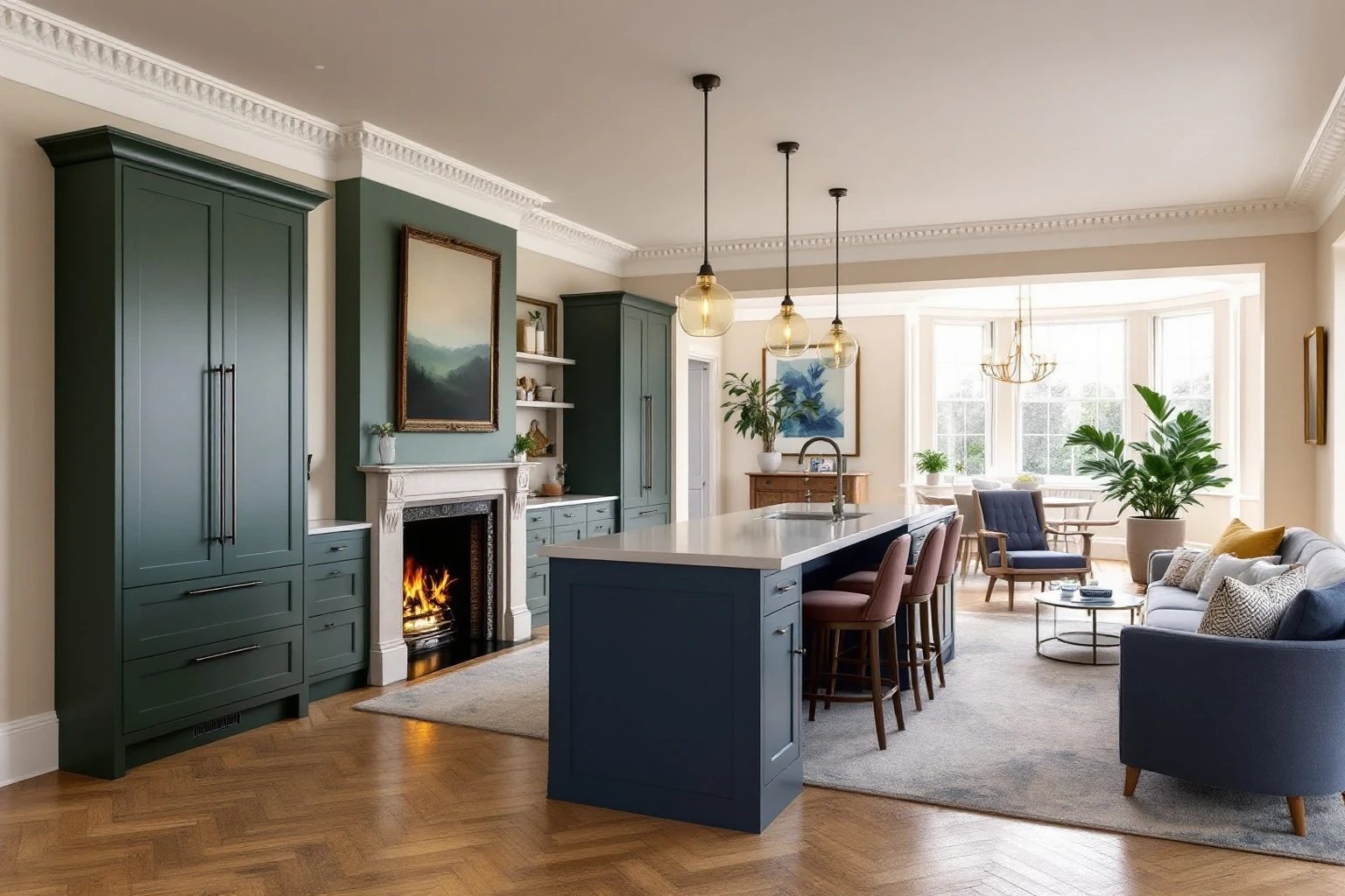 Period property renovation in Virginia Water Edwardian detached
