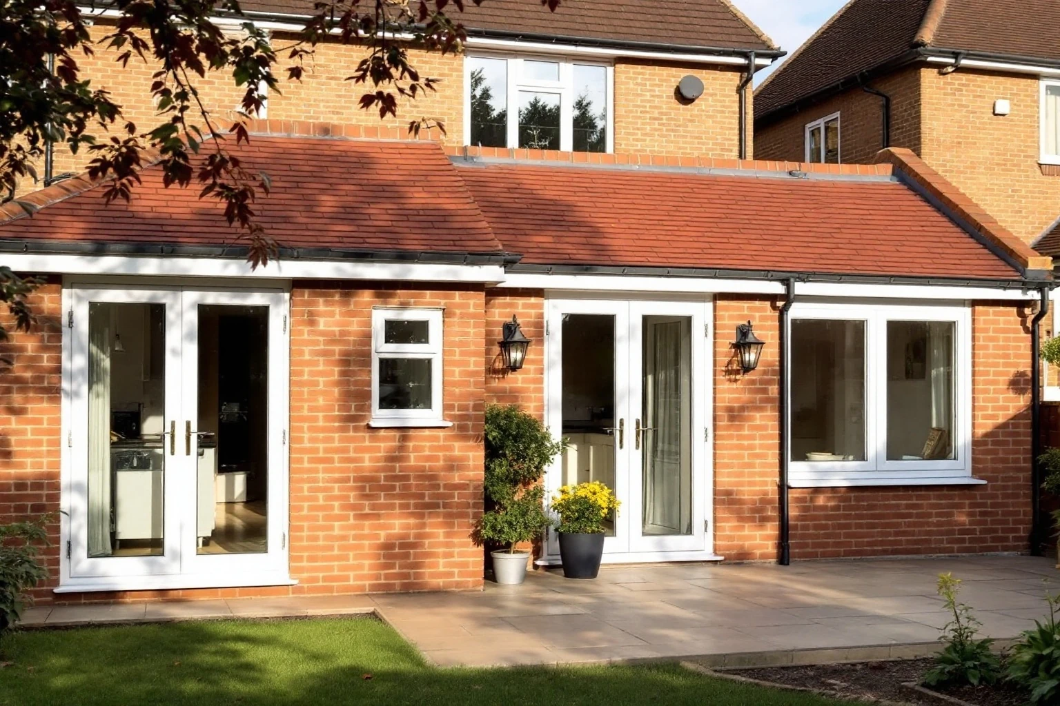 Rear extension in Slough 1930s semi-detached
