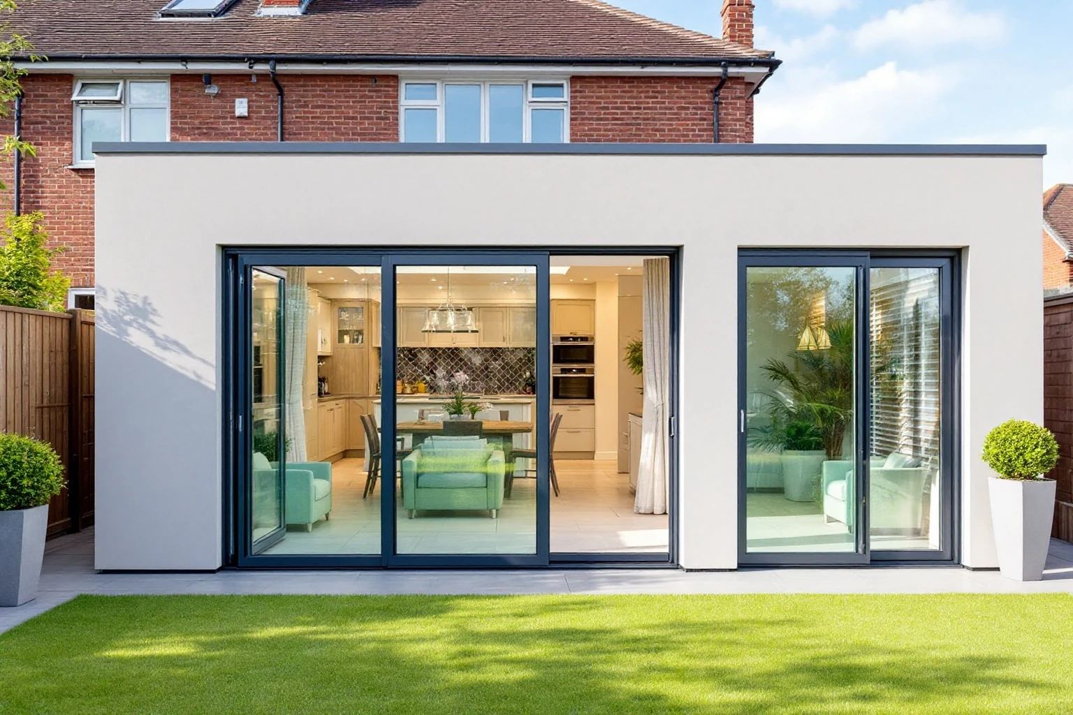 Single storey rear extension in Bracknell